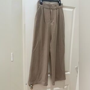Abercrombie & Fitch Men's Taupe Dress Pants